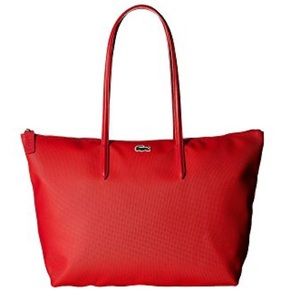 Lacoste Red Tote Bag